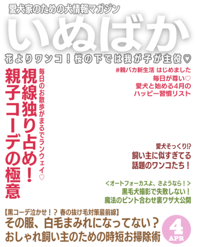 いぬばか2025年4月号テンプレート