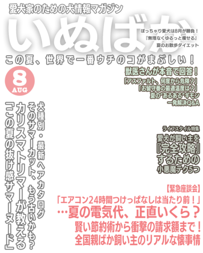 いぬばか2025年8月号テンプレート